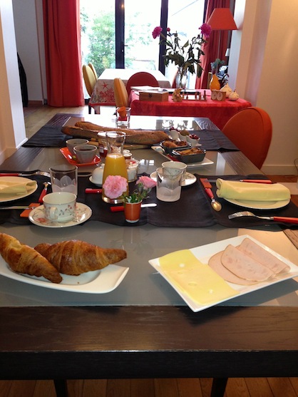 Petit déjeuner inclus, salé ou sucré.